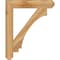 Ekena Millwork Imperial Craftsman Rough Sawn Bracket, Western Red Cedar, 6"W x 38"D x 46"H BKT06X38X46IMP04RWR - alternate 3